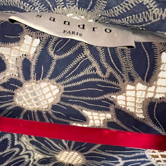 Super cute Authentic -Sandro -dress size 36. Used just once. - Picture 6 of 8